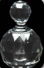 crystal perfume bottle