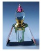 crystal perfume bottle