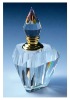 crystal perfume bottle