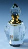 crystal perfume bottle