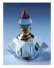 crystal perfume bottle