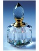 crystal perfume bottle