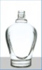 crystal white glass wine bottle