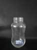 curved water glass bottle