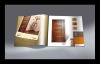 custom high quality door catalog printing