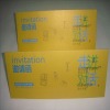 custom invitation paper card printing