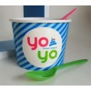 customised yogurt paper bowl 16oz