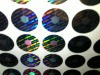 customize hologram self adhesive labels