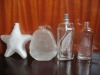 customized glass perfume bottle with pump sprayer