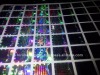 customized holographic label