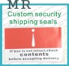 customized security shipping label,tamper evident security label,warning labels