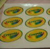 customized small order  adhesive label sheet