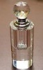 cylindrical perfume glass bottle