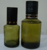 dark green glass bottle for essential oil