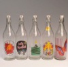 decorative airtight glass water bottles