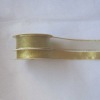 decorative metallic ribbon for bows