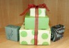 delicate ribbon suite printed gift/jewelry packing boxes