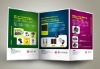 design and print colorful foldable flyer