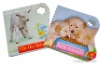 diecut shaped Children cardboard book printing service