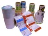 different color adhesive barcode roll labels