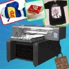 digital black garment flatbed printer