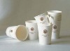 disposable 9oz single wall paper cup with handle