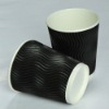 disposable S ripple paper cup