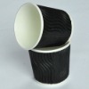 disposable S ripple paper cup