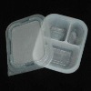 disposable White blister plastic container