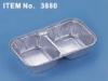 disposable aluminum foil lunch tray