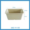 disposable biodegradable bagasse fiber paper food container for 10/12/14/16oz, FDA/LMBG certificate