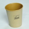 disposable brown kraft hot cup