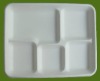 disposable food tray(made with 100% bagasse)