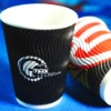 disposable hot coffee drink paper cup