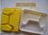 disposable plastic fast food box