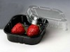 disposable plastic fruit container