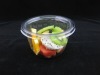 disposable plastic salad bowl