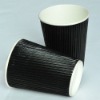 disposable ripple hot paper cup