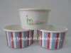 disposable samll ice cream paper cups