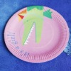 disposable tableware paper plate for meal