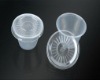 disposable transparent food tray