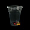 disposable transparent plastic cup