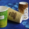 disposable twist paper cup