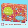 dots colorful gift box packaging