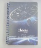 double spiral exercise notebook