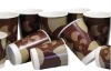 double wall paper cup for hot coffee drinking