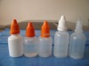 dropper bottle 15ml white bottle with orange tamper cap