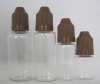 dropper bottles with brown cap