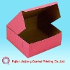 eco-friendly pink paper cake box