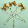 elastic ribbon bow